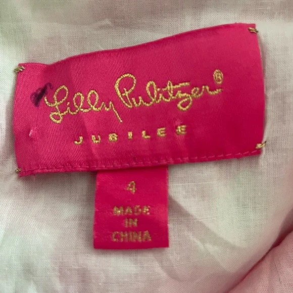 Lilly Pulitzer Jubilee Shift Dress Zinnia Print Size 2 - Picture 3 of 4